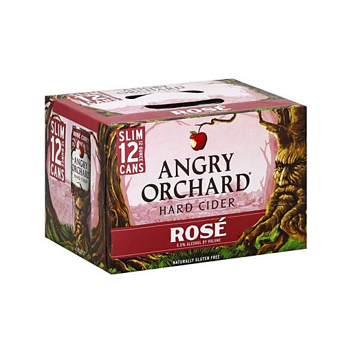 Angry Orchard Rose Slim Cans 12 pkc Shipt