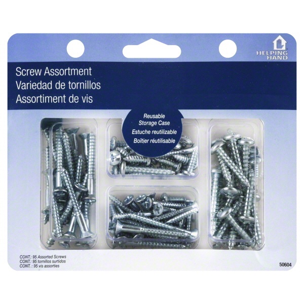 slide 1 of 1, Helping Hand The Faucet Queen Screw Kit Assortment, 95 ct