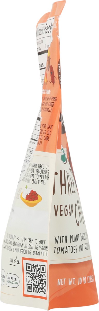 slide 7 of 9, BeanVivo Organics Vegan Mild Three Bean Chili 10 oz, 10 oz