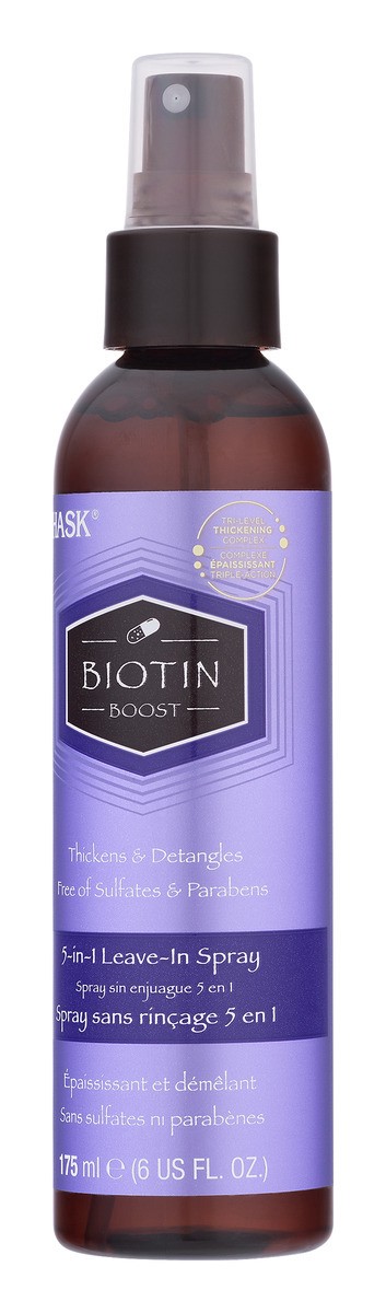 slide 3 of 10, Hask 5-in-1 Biotin Boost Leave-in Spray 6 fl oz, 6 fl oz