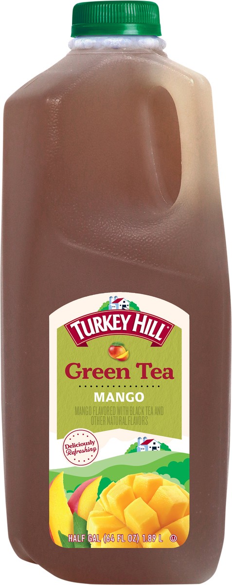 slide 3 of 3, Turkey Hill Mango Green Tea 0.5 gal, 1/2 gal