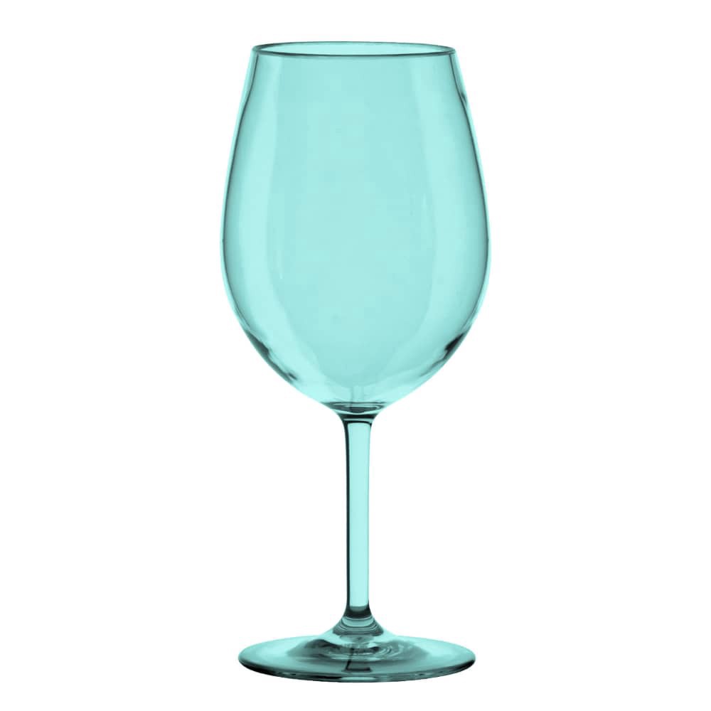 slide 1 of 1, Tarhong Montana Stemmed Glass - Aqua, 1 ct