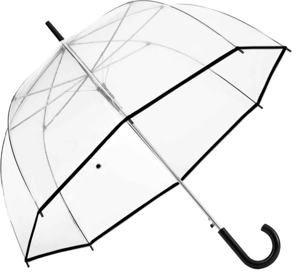 slide 2 of 2, Shedrain Automatic Open Bubble Umbrella - Clear, 52 in