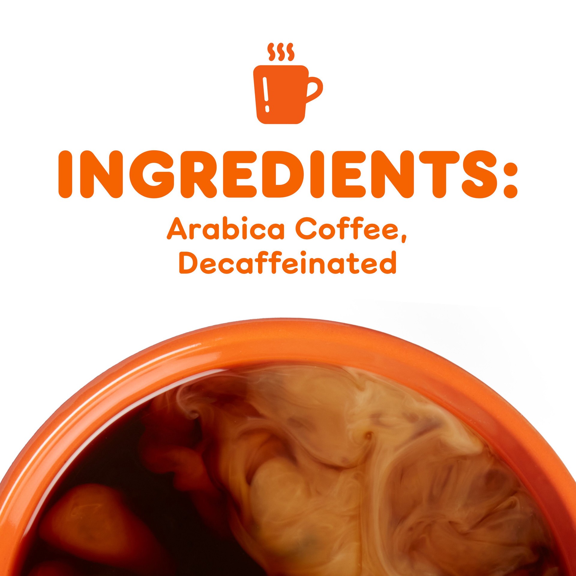 slide 4 of 6, Dunkin' Canister Decaf Medium Roast Coffee- 30 oz, 30 oz