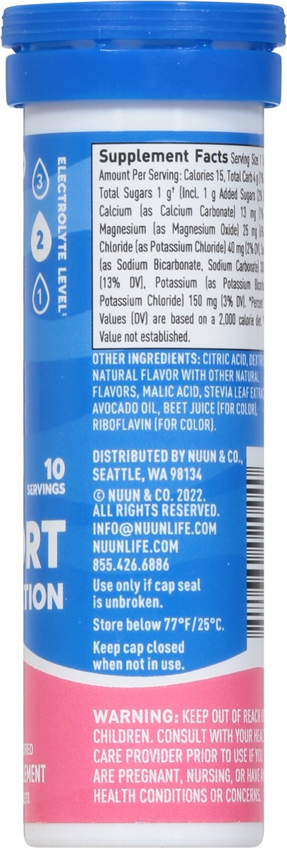 slide 6 of 9, Nuun Tablets Citrus Fruit Sport Hydration 10 Tablets, 10 ct