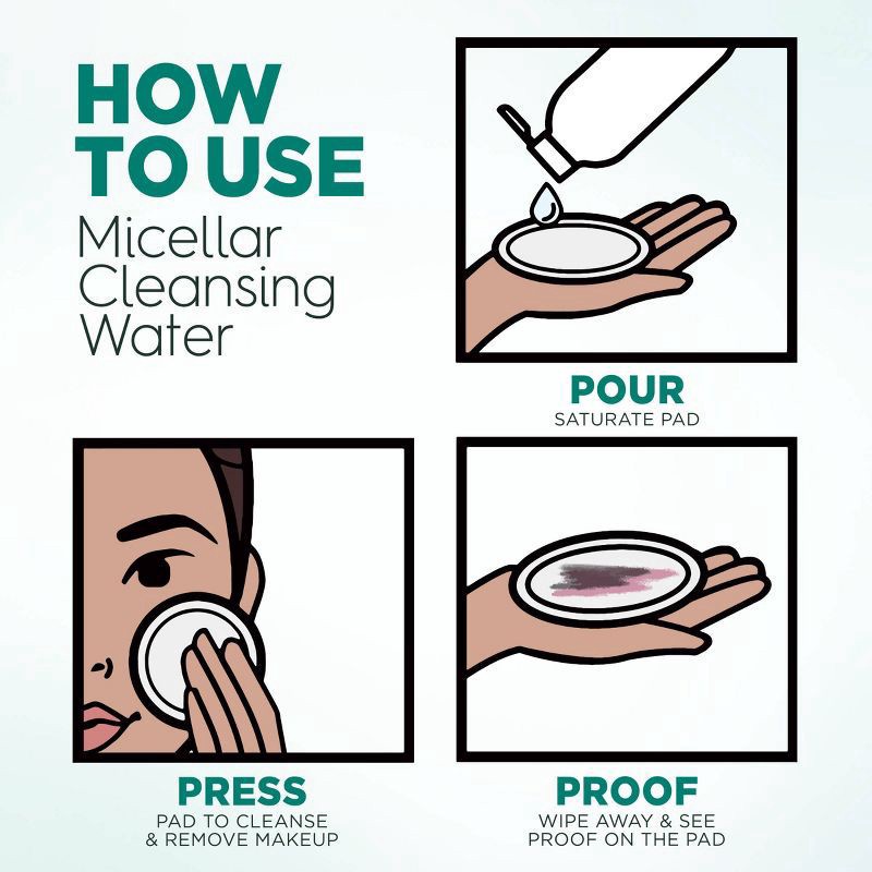 slide 6 of 7, Garnier Micellar Cleansing Water with Salicylic Acid 13.5 fl oz, 13.5 fl oz