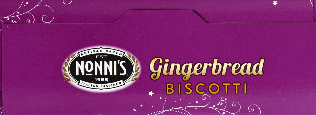 slide 4 of 4, Nonni's Seasonal Favorites Gingerbread Biscotti 8 ea, 6.88 oz