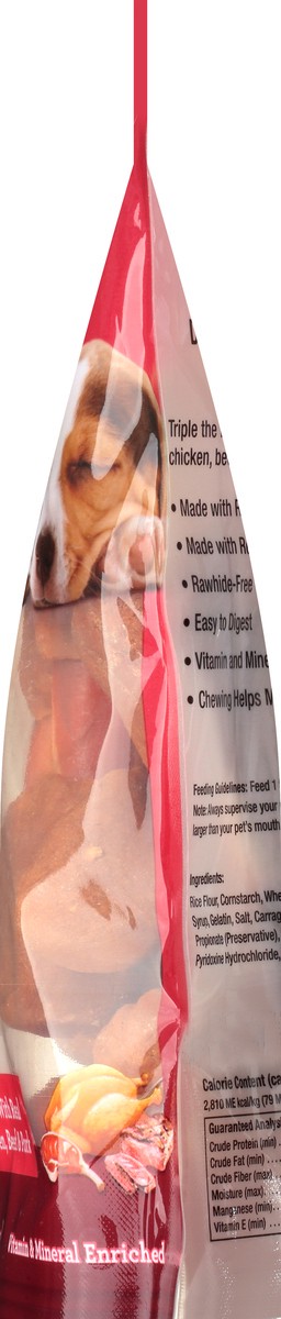 slide 3 of 9, DreamBone with Chicken & Vegetables Triple Flavor Dumbbells Dog Chews with Chicken & Vegetables 10 ea, 10 ct