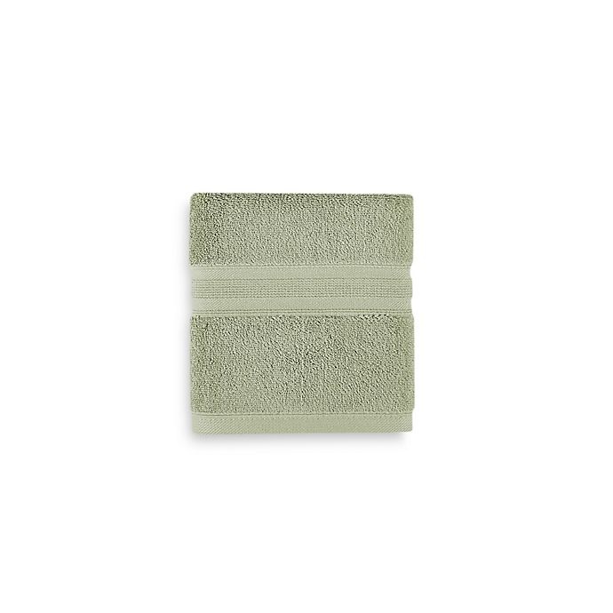 slide 1 of 15, Wamsutta Icon PimaCott Hand Towel - Basil, 1 ct