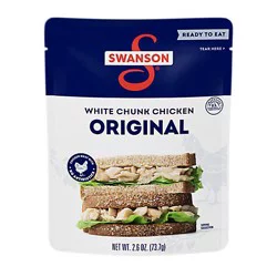 Swanson Original White Chunk Fully Cooked Chicken Pouch - 2.6 oz