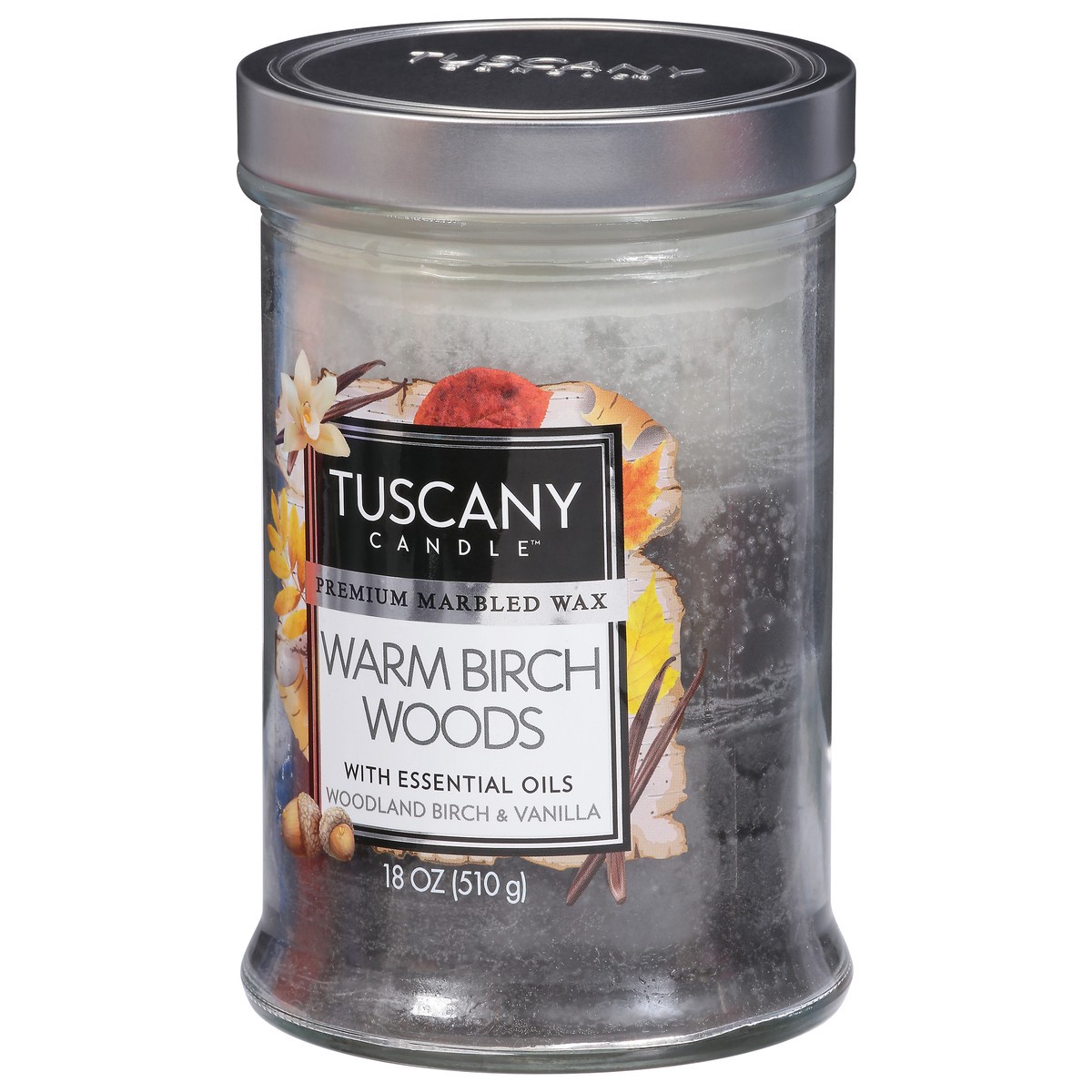 slide 3 of 9, Tuscany Candle, Vanilla Birch, 18 oz