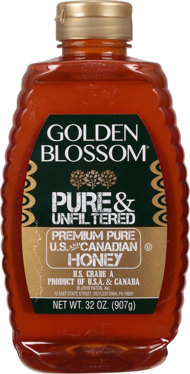 slide 4 of 9, Golden Blossom Honey Pure & Unfiltered Honey 32 oz, 32 oz