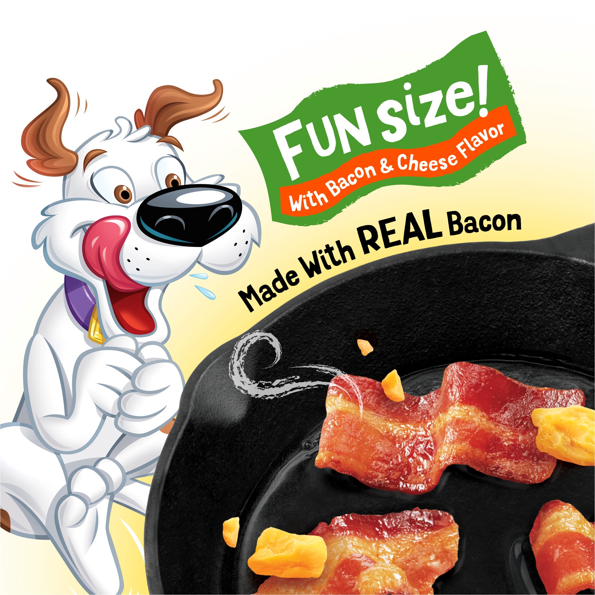 slide 7 of 9, Beggin' Purina Beggin' Dog Treats, Fun Size With Bacon and Cheese Flavor, 6 oz