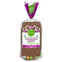 Simple Truth Organic Sprouted Cinnamon Raisin Bread