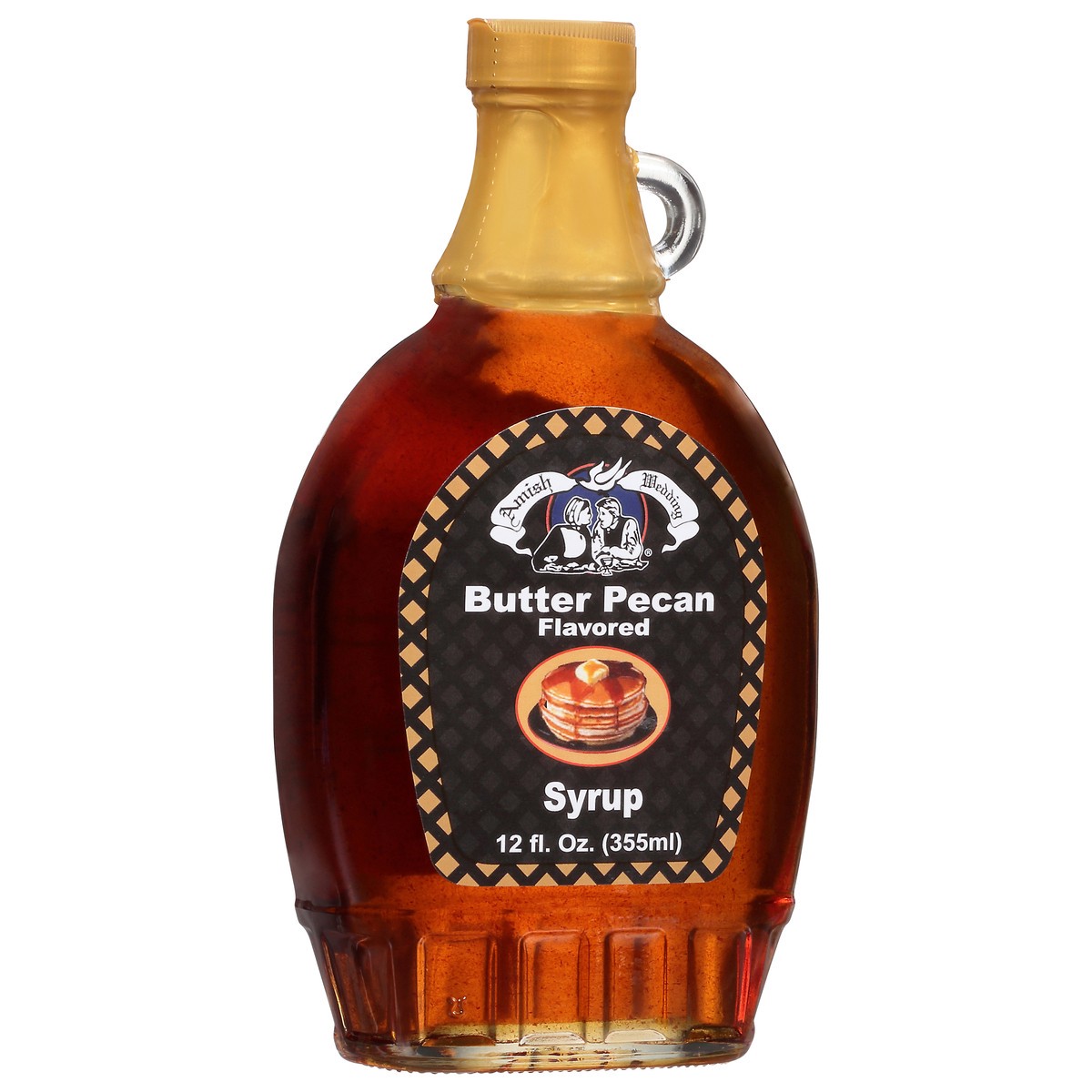 slide 2 of 9, Amish Wedding Butter Pecan Flavored Syrup 12 fl oz, 12 fl oz