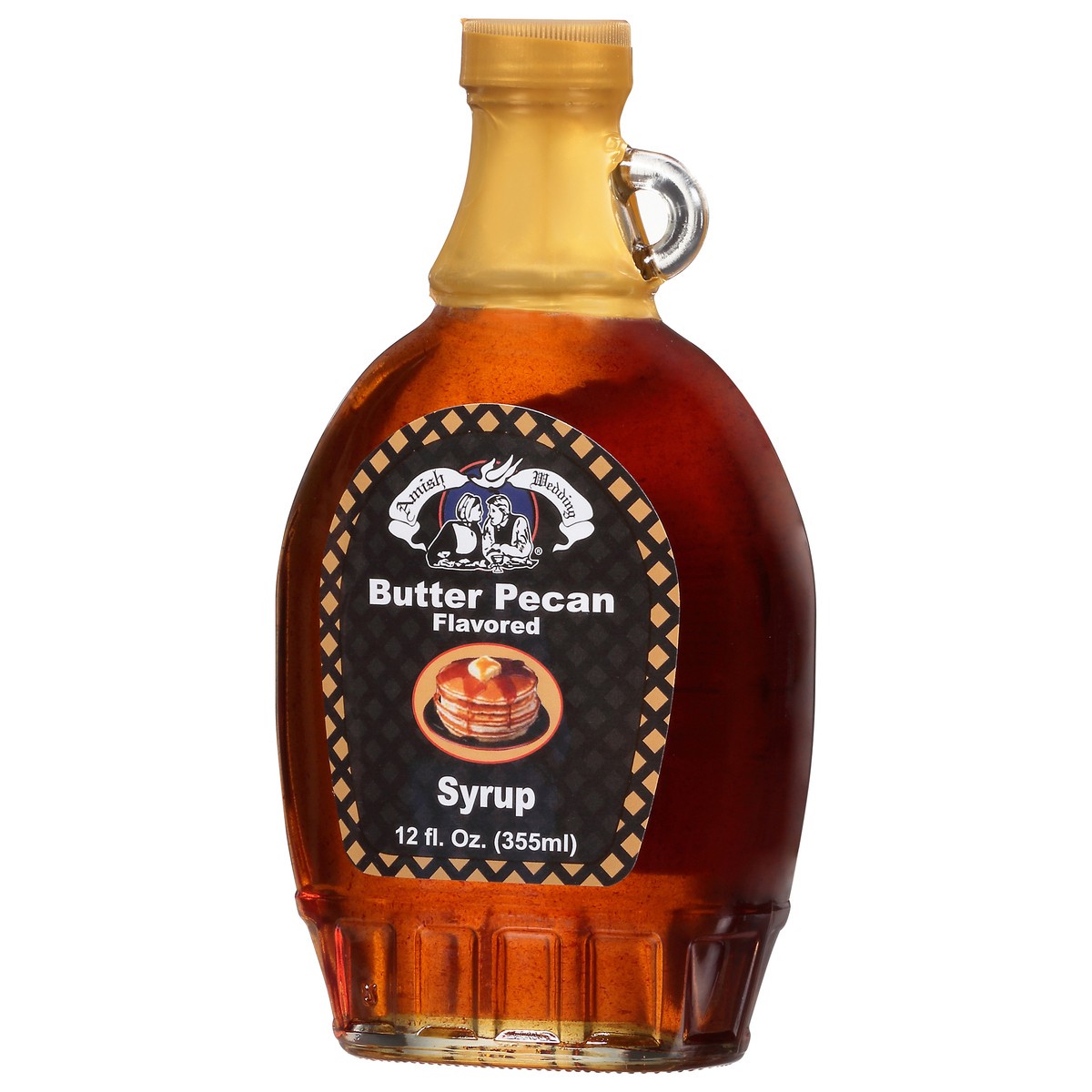 slide 6 of 9, Amish Wedding Butter Pecan Flavored Syrup 12 fl oz, 12 fl oz