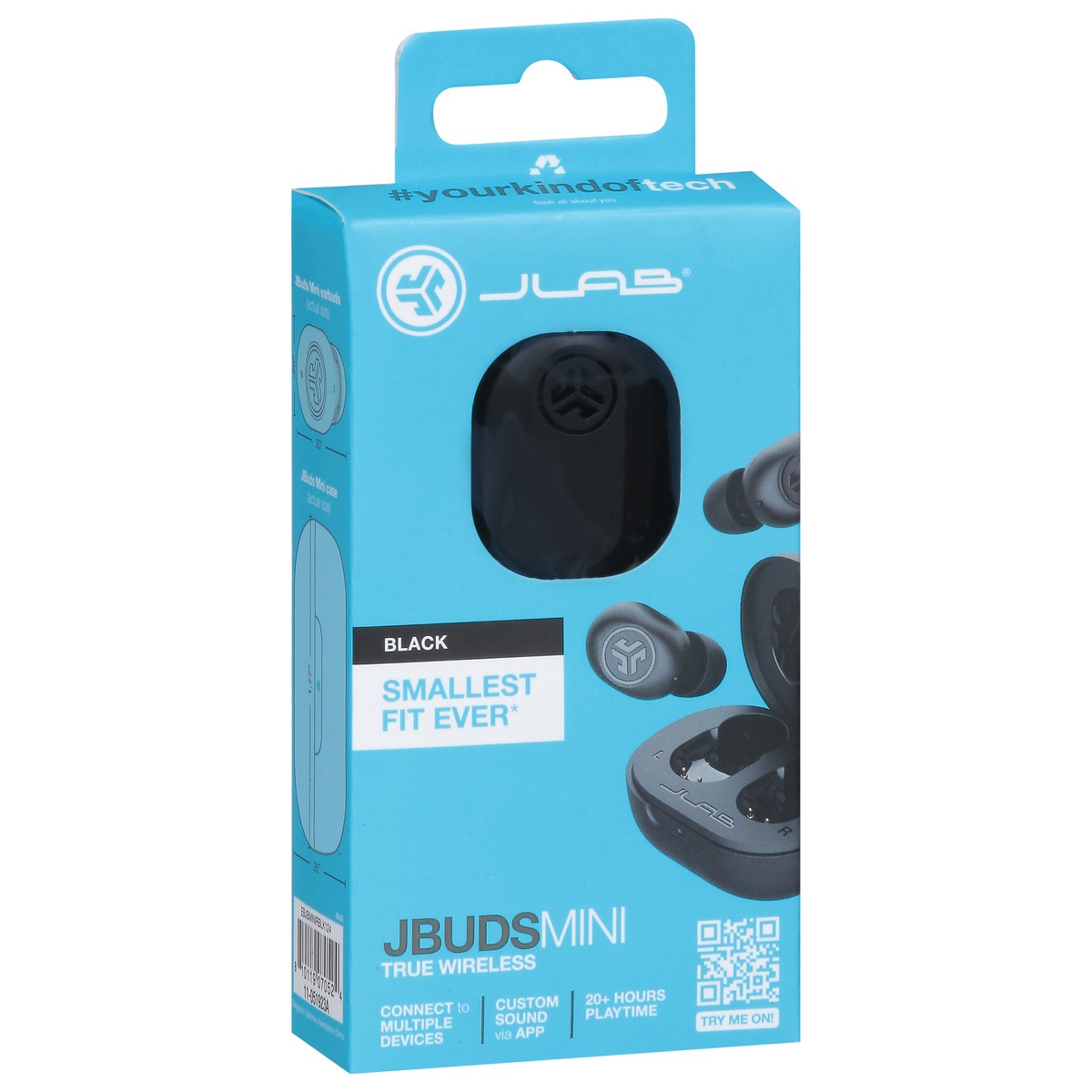 slide 6 of 12, JLab Black JBuds True Wireless Earbuds Mini 1 ea, 1 ct