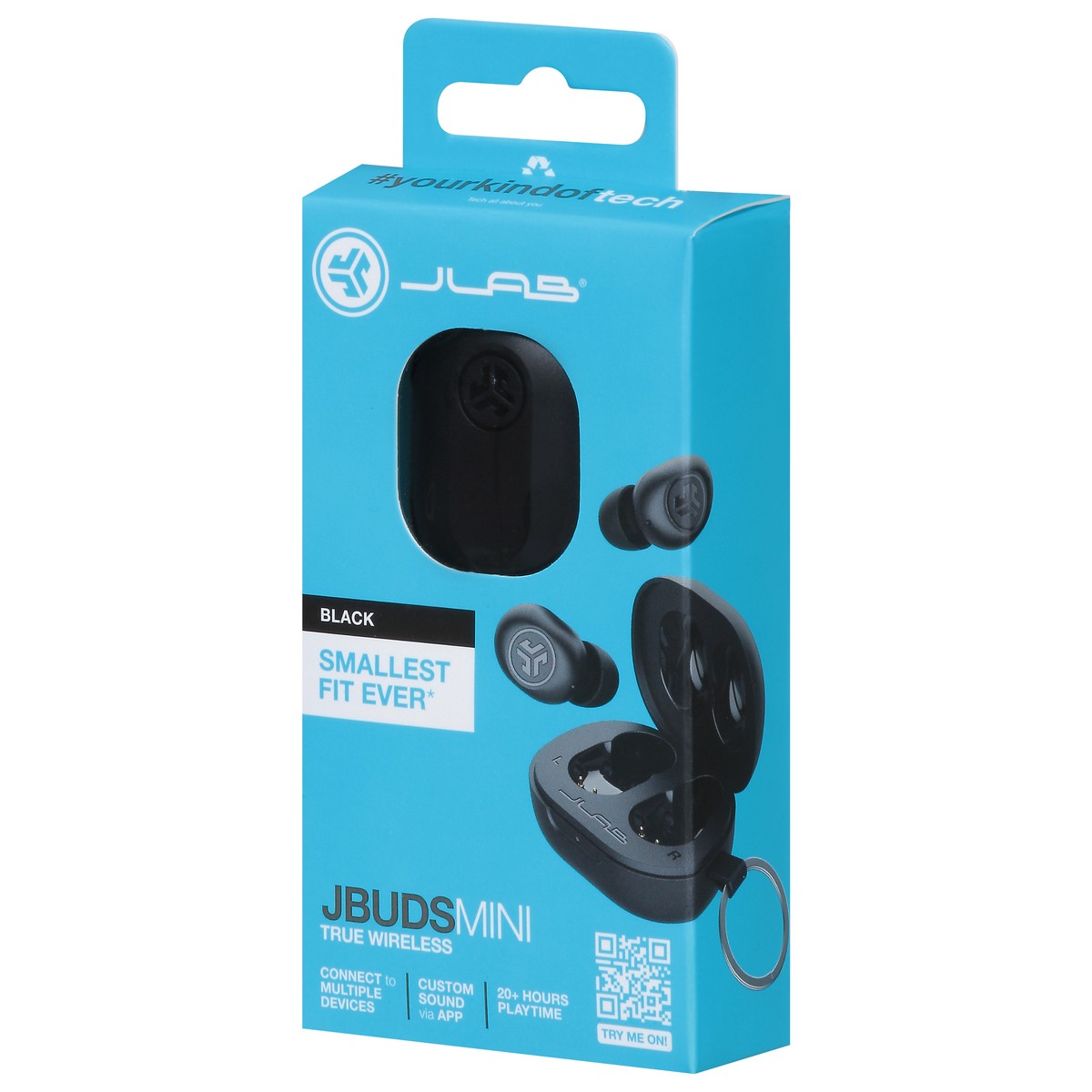 slide 11 of 12, JLab Black JBuds True Wireless Earbuds Mini 1 ea, 1 ct