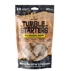 Get Stoked Tumble Starters - All Natural Wood