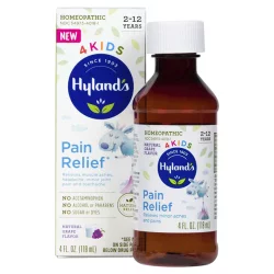Hyland's 4Kids Pain Relief Homeopathic Grape Flavor