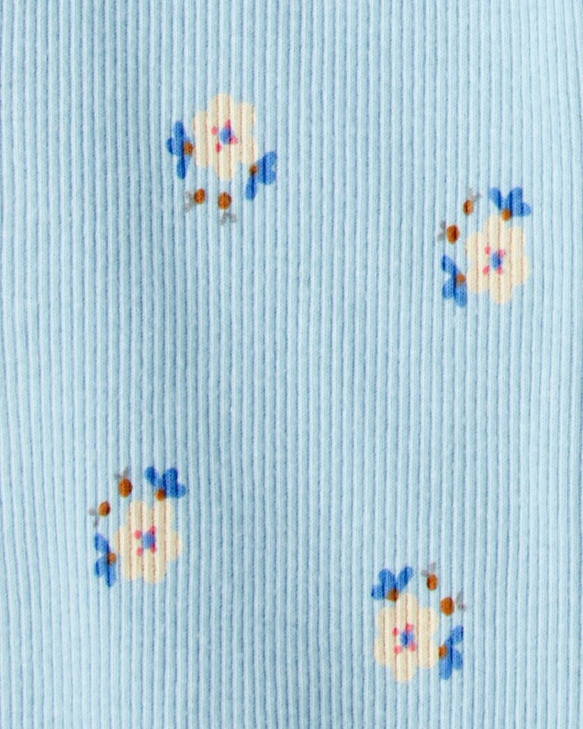 slide 3 of 3, Carter's Baby Girl Peter Pan Collar Pullover & Flare Legging Set Multi 18M, 1 ct