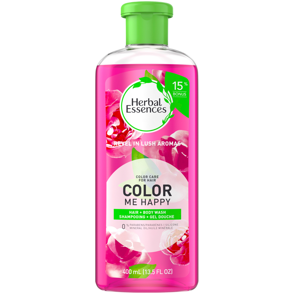 slide 1 of 1, Herbal Essences For Color Treated Hair Color Me Happy Shampoo & Body Wash, 13.5 fl oz