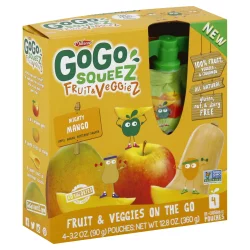 GoGo squeeZ Applesauce Fruit & Veggiez On The Go