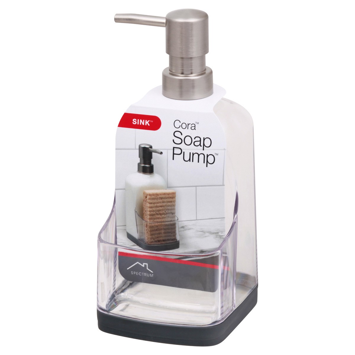 slide 2 of 11, Spectrum Cora Sink Soap Pump 1 ea, 1 ct