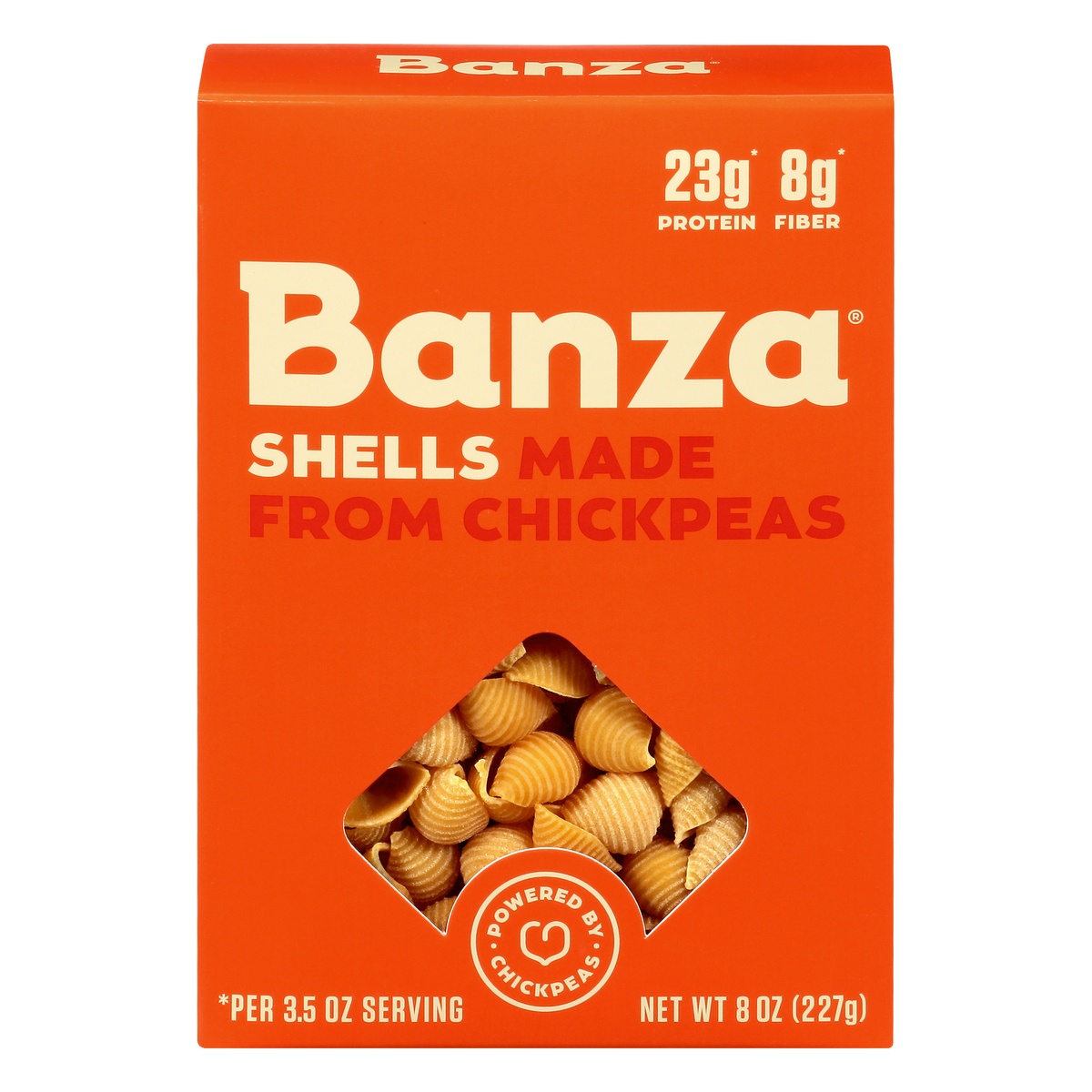 slide 1 of 1, Banza Shells Made from Chickpeas, 8 oz