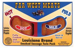 Far West Meats Louisiana Brand Smoked Sausage
