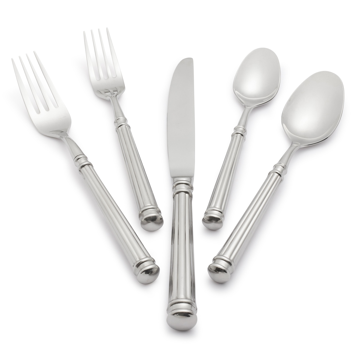 slide 1 of 1, Fortessa Nyssa Flatware Sets, 5 ct