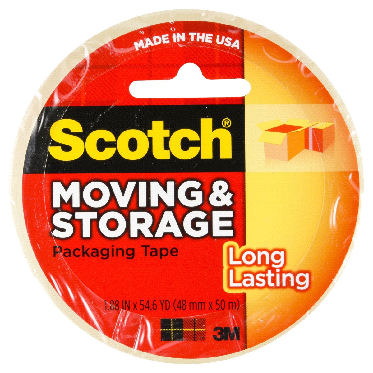 slide 1 of 5, Scotch Moving And Storage Packaging Tape, 1.88 in x 56 yd