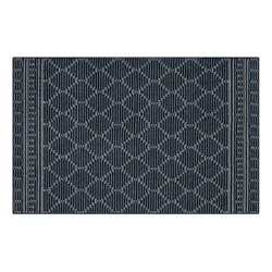 Mohawk Trellis Area Rug - 40 in x 60 in - Dark Blue/Light Grey
