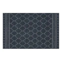 Mohawk Trellis Area Rug - 40 in x 60 in - Dark Blue/Light Grey