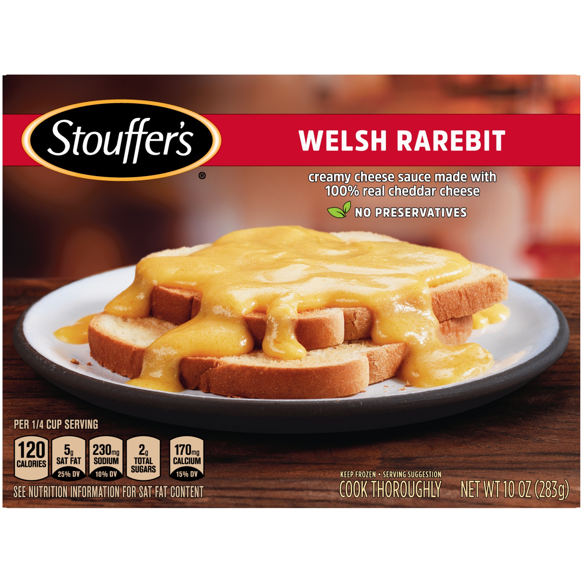 slide 1 of 1, Stouffer's Welsh Rarebit Simple Dishes, 10 oz