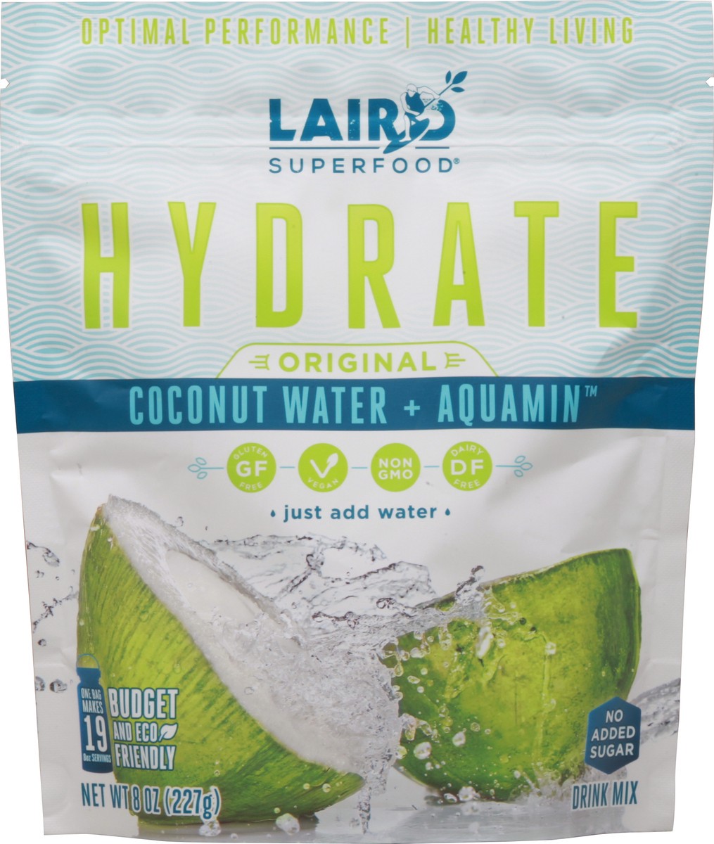 slide 2 of 14, Laird Superfood Hydrate Original Drink Mix 8 oz, 8 oz