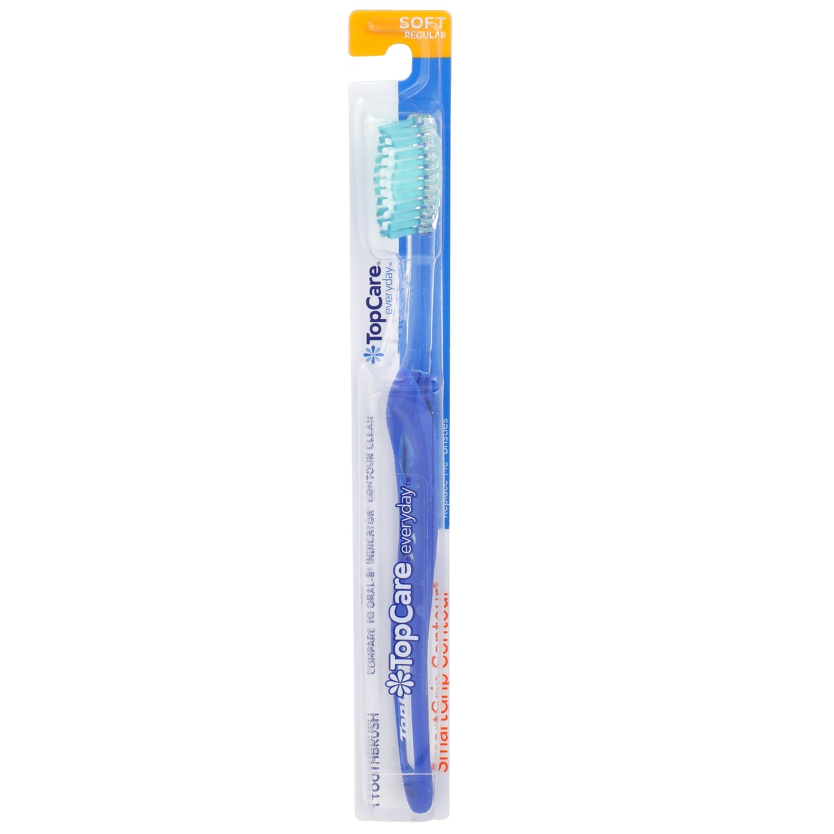 slide 1 of 1, TopCare Top Care Smart Grip Soft Toothbrush, 1 ct