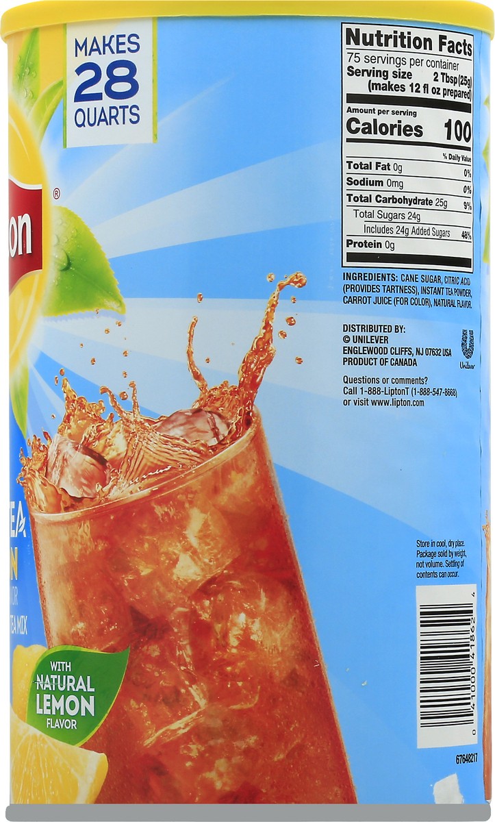 slide 11 of 11, Lipton Iced Tea Mix - 66.10 oz, 66.10 oz