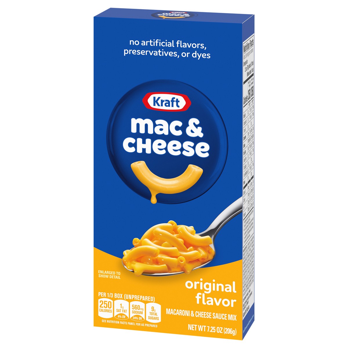 slide 9 of 9, Kraft Original Mac & Cheese Macaroni and Cheese Dinner, 7.25 oz Box, 7.25 oz
