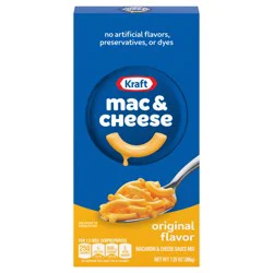 Kraft Original Mac & Cheese Macaroni and Cheese Dinner, 7.25 oz Box