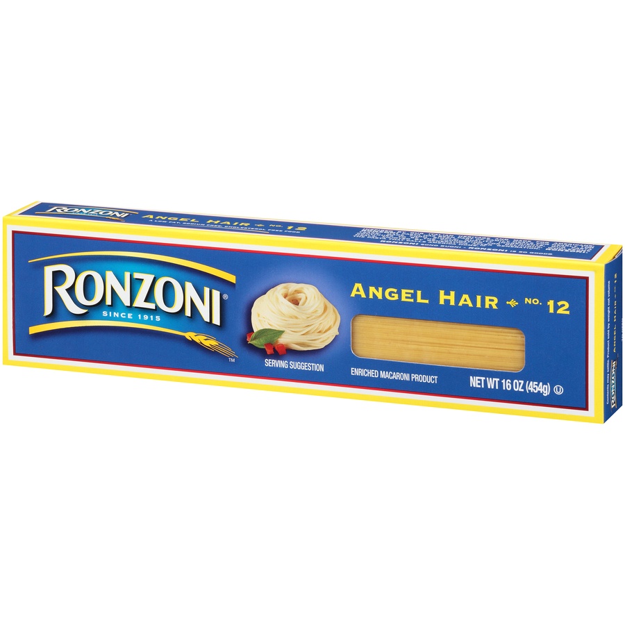 slide 3 of 8, Ronzoni Angel Hair Pasta, 16 oz