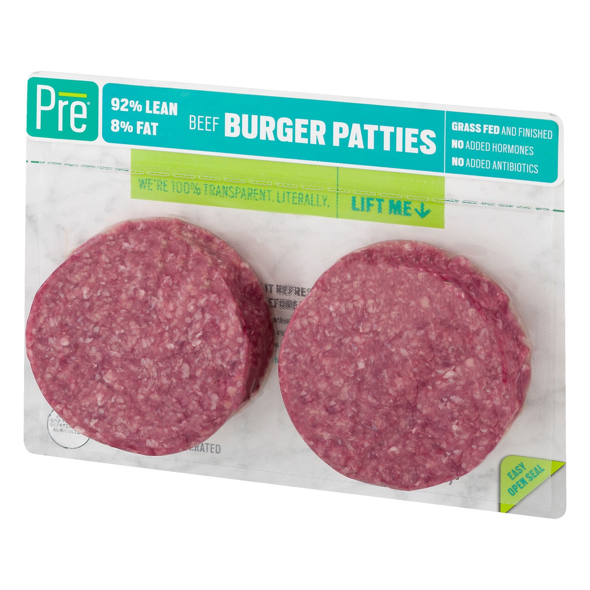 slide 9 of 12, Pre Beef Burger Patties 10.7 oz, 10.7 oz