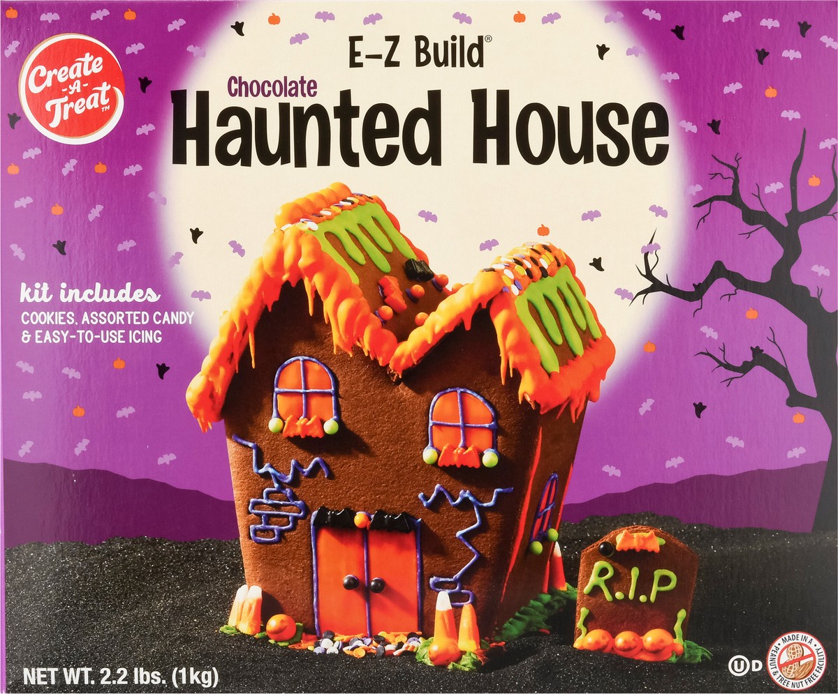 slide 12 of 13, Create A Treat E-Z Build Haunted House Cookie Kit 1 ea, 1 ct