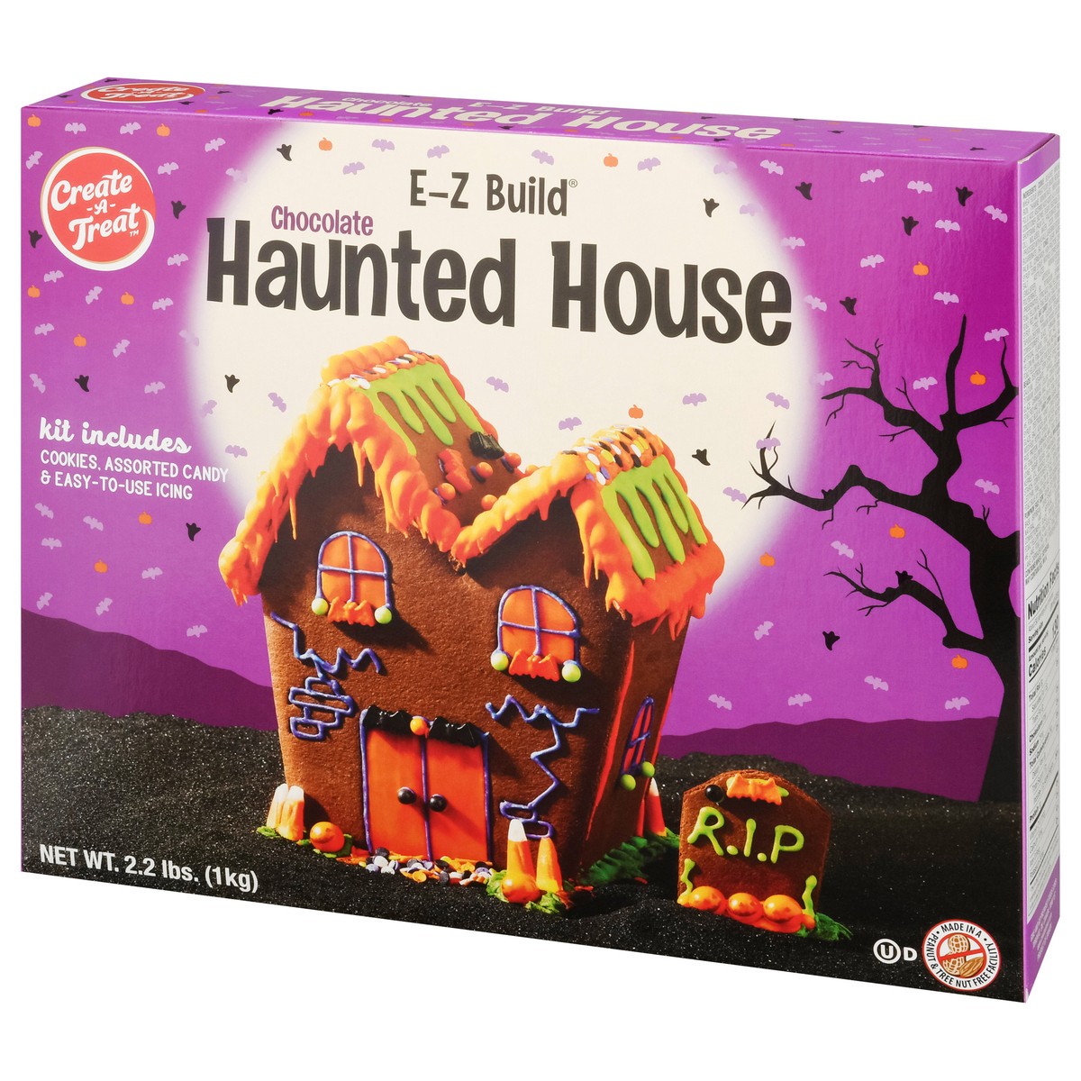 slide 5 of 13, Create A Treat E-Z Build Haunted House Cookie Kit 1 ea, 1 ct