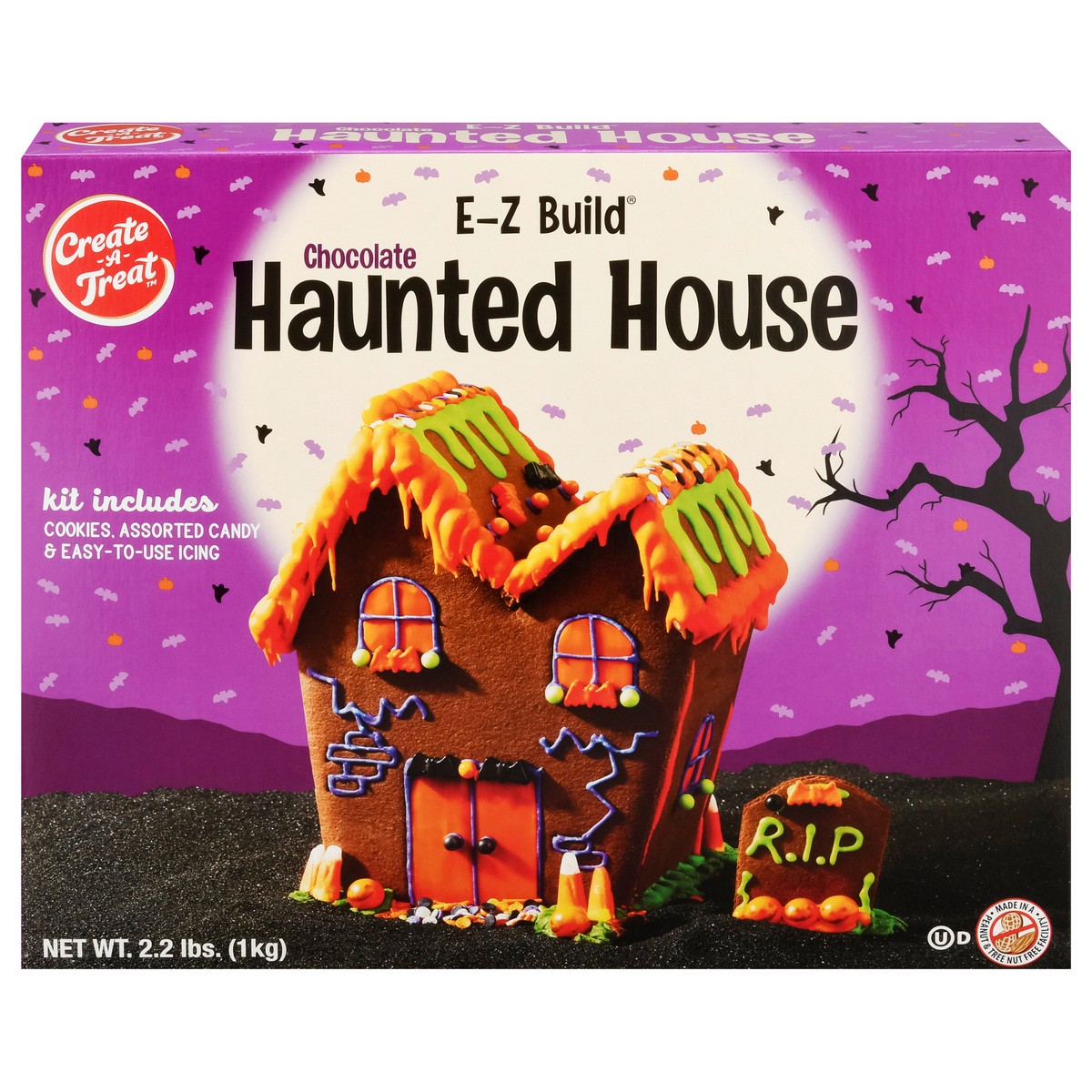 slide 6 of 13, Create A Treat E-Z Build Haunted House Cookie Kit 1 ea, 1 ct