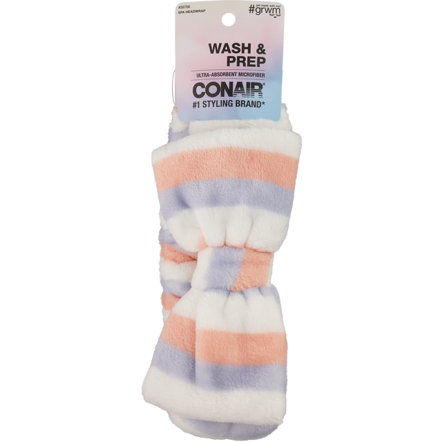 slide 1 of 1, CONAIR 1Pk Striped Headband, 1 ct
