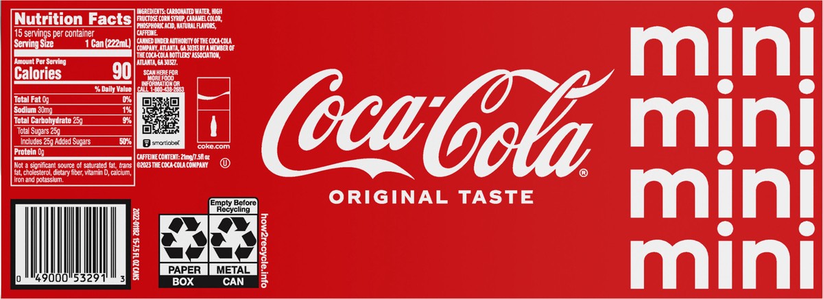 slide 8 of 8, Coca Cola - 15 ct, 15 ct