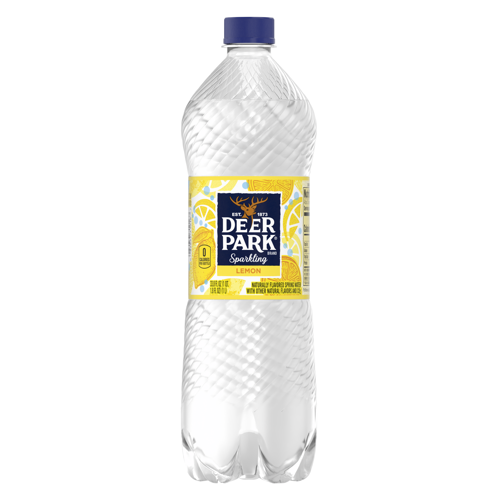 slide 1 of 6, Deer Park Sparkling Water, Lemon- 33.8 oz, 33.8 oz