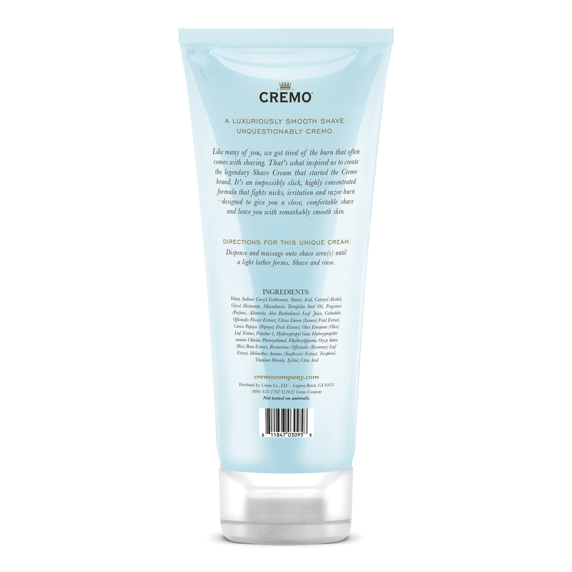 slide 2 of 7, Cremo Moisturizing Shaving Cream for Women, Vanilla Orchid Scent, 6oz, 1 ct