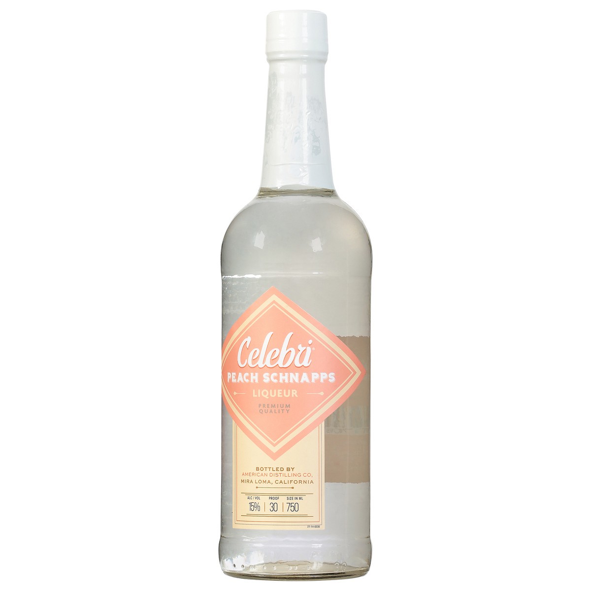 slide 4 of 12, Celebri Peach Schnapps Liqueur 750 ml, 750 ml